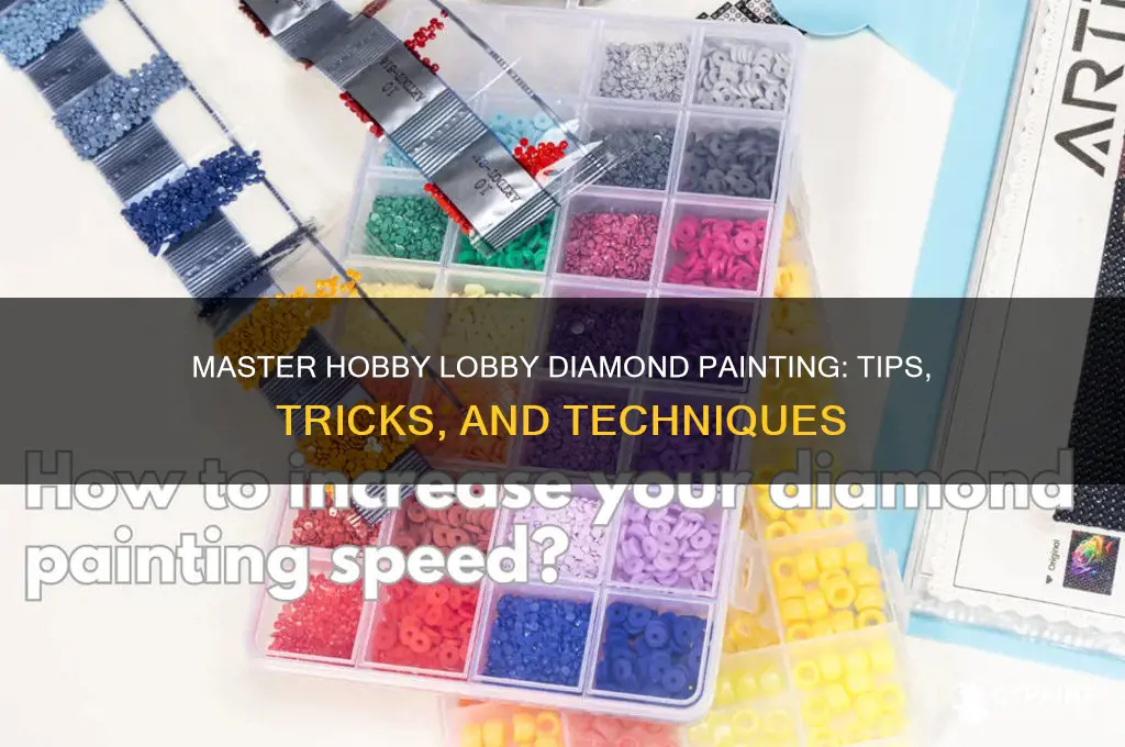 how to do hobby lobby diamond painting