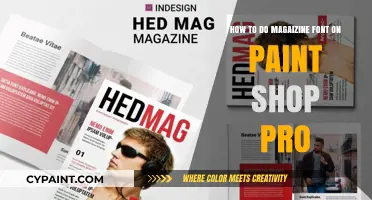 Creating Magazine-Worthy Fonts with Paint Shop Pro