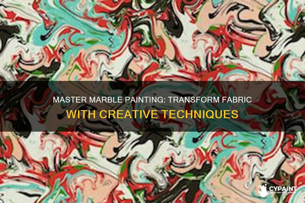 how to do marble painting on fabric