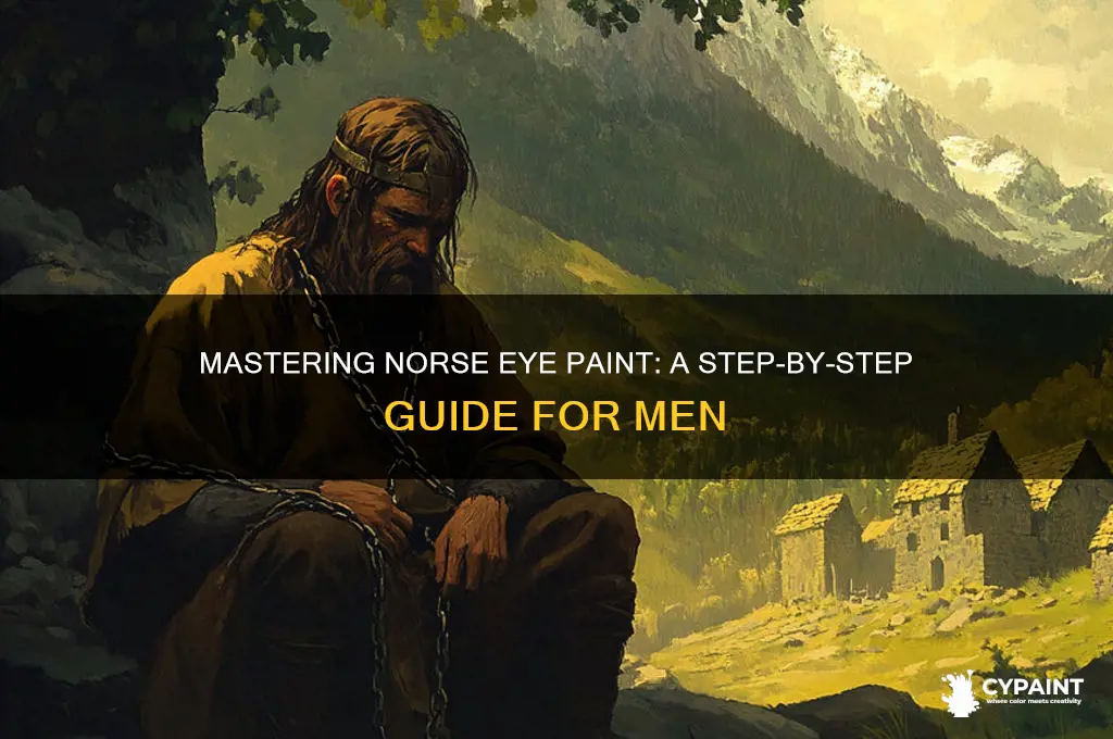 how to do mens norse eye paint