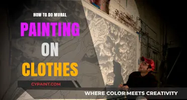 Creative Clothing Transformation: Mastering Mural Painting on Fabric