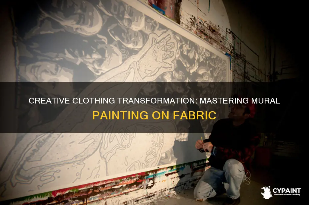 how to do mural painting on clothes