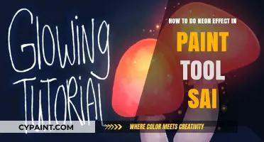 Creating Neon Effects in Paint Tool Sai