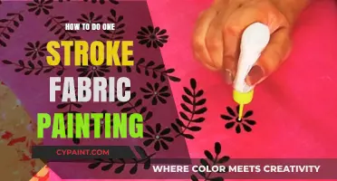 Master One Stroke Fabric Painting: Easy Techniques for Stunning Designs