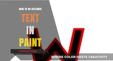 Mastering Outlined Text in Paint: A Simple Step-by-Step Guide