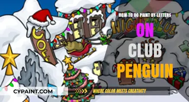 Mastering Paint by Letters in Club Penguin