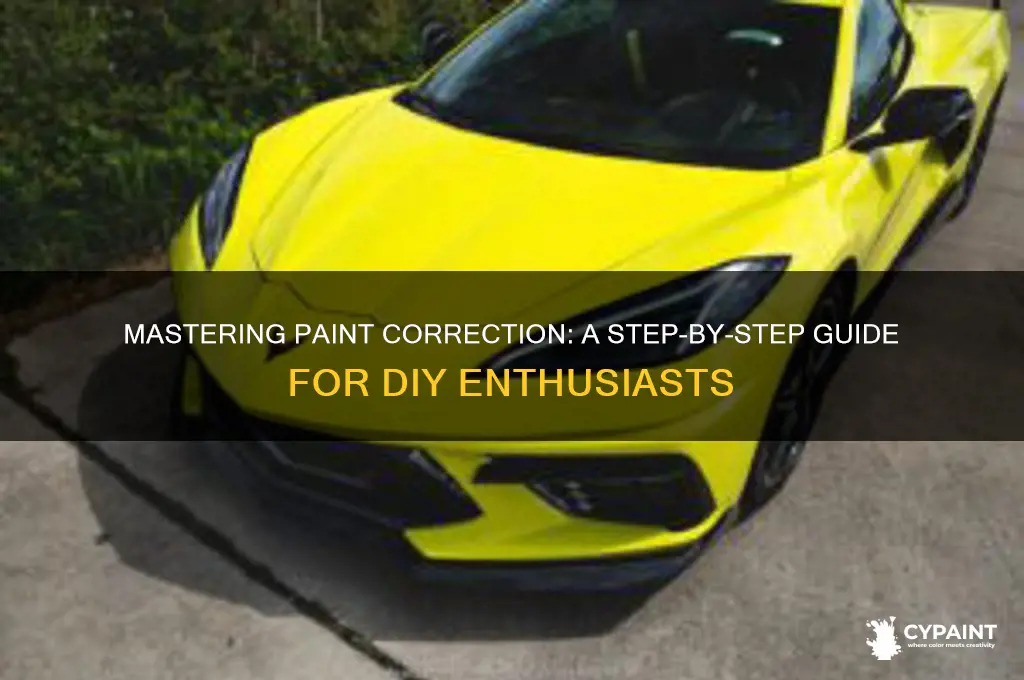 how to do paint correction at home