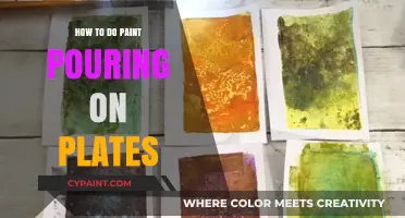 Mastering Paint Pouring: Creative Techniques for Stunning Plate Designs