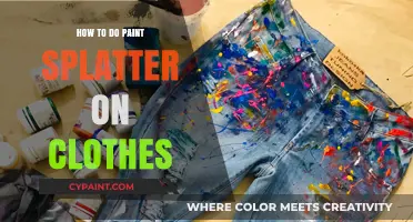 DIY Paint Splatter Fashion: Easy Steps to Customize Your Clothes