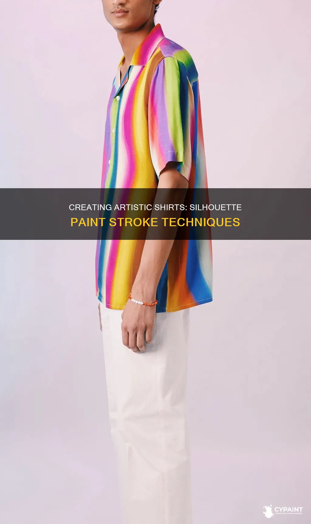 how to do paint stroke with silhouette for shirt
