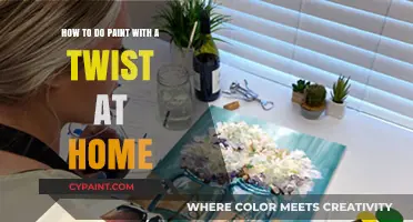 Creating Fun Paint and Twist Night at Home