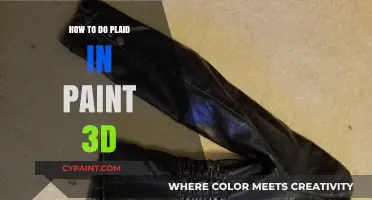 Mastering Plaid Patterns: A Step-by-Step Guide in Paint 3D