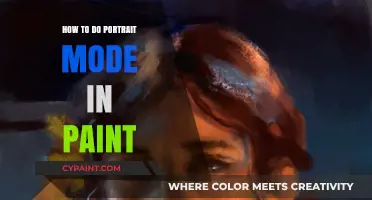 Mastering Portrait Mode: A Simple Guide to Using Paint