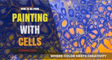 Mastering Pour Painting: Creating Stunning Cell Effects Step-by-Step