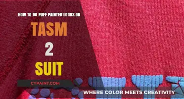 DIY Puff Paint Logos: Customizing Your TASM 2 Suit Step-by-Step