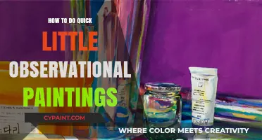 Master Quick Observational Paintings: Tips for Capturing Moments Fast
