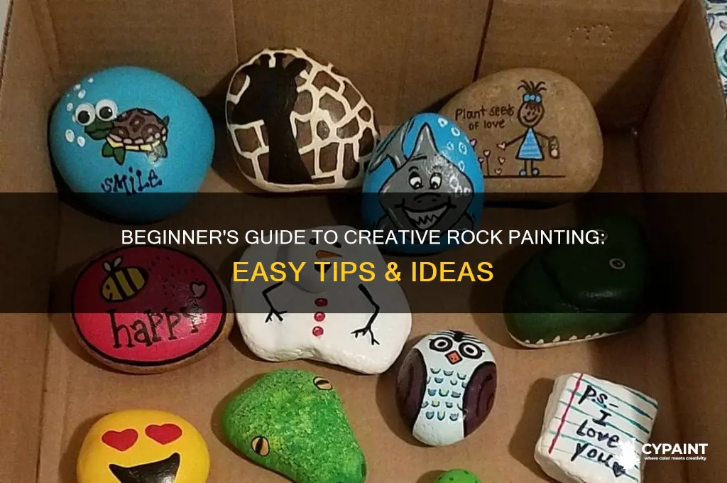 how to do rock painting for beginners