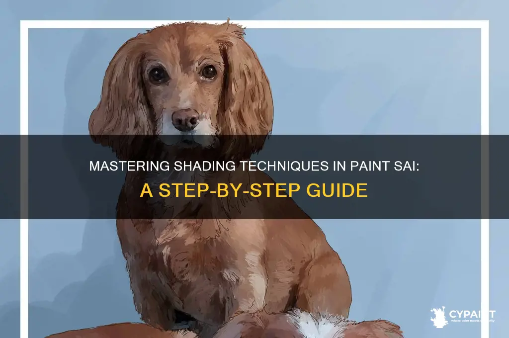 how to do shade in paint sai
