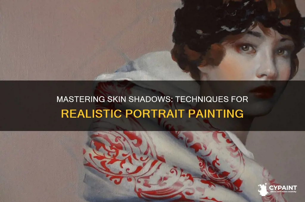 how to do shadow on skin painting