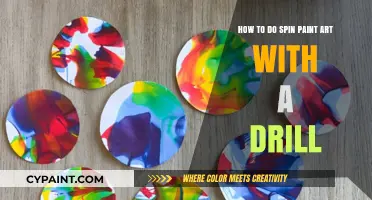 Spin Painting: Drilling Creative Art