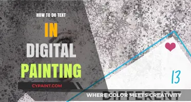 Mastering Text Integration in Digital Painting: Techniques and Tips