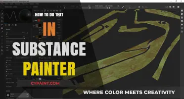 Mastering Text Creation in Substance Painter: A Step-by-Step Guide