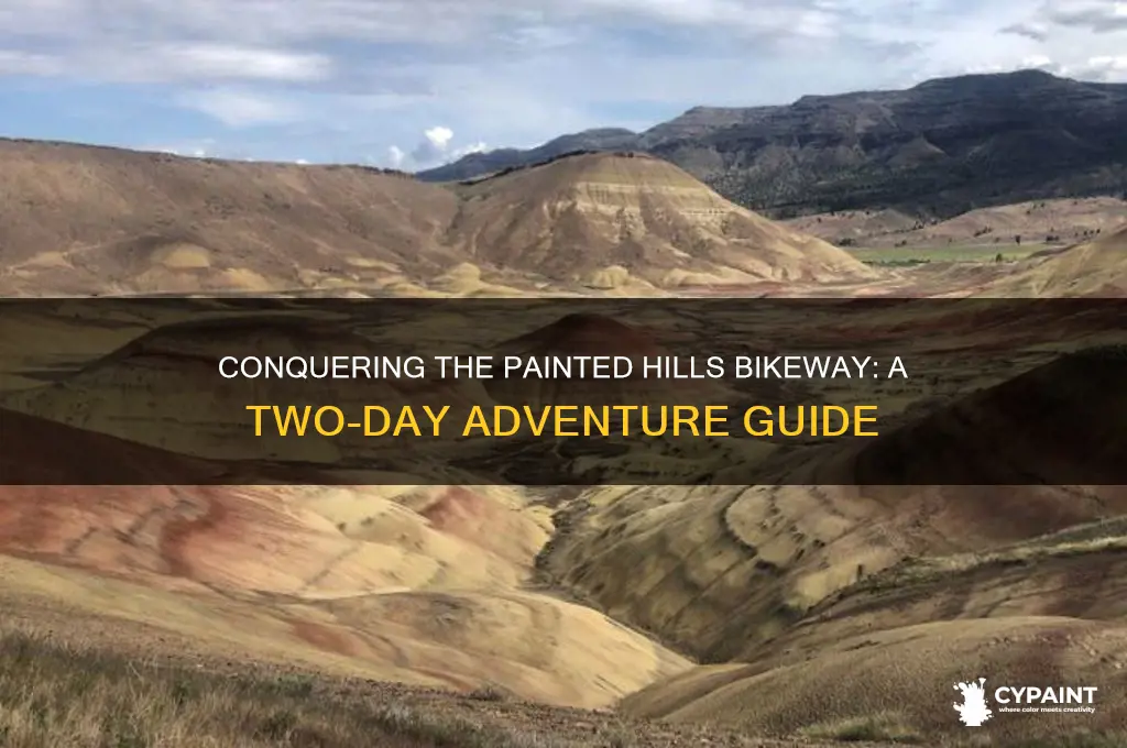 how to do the painted hills bikeway in two days