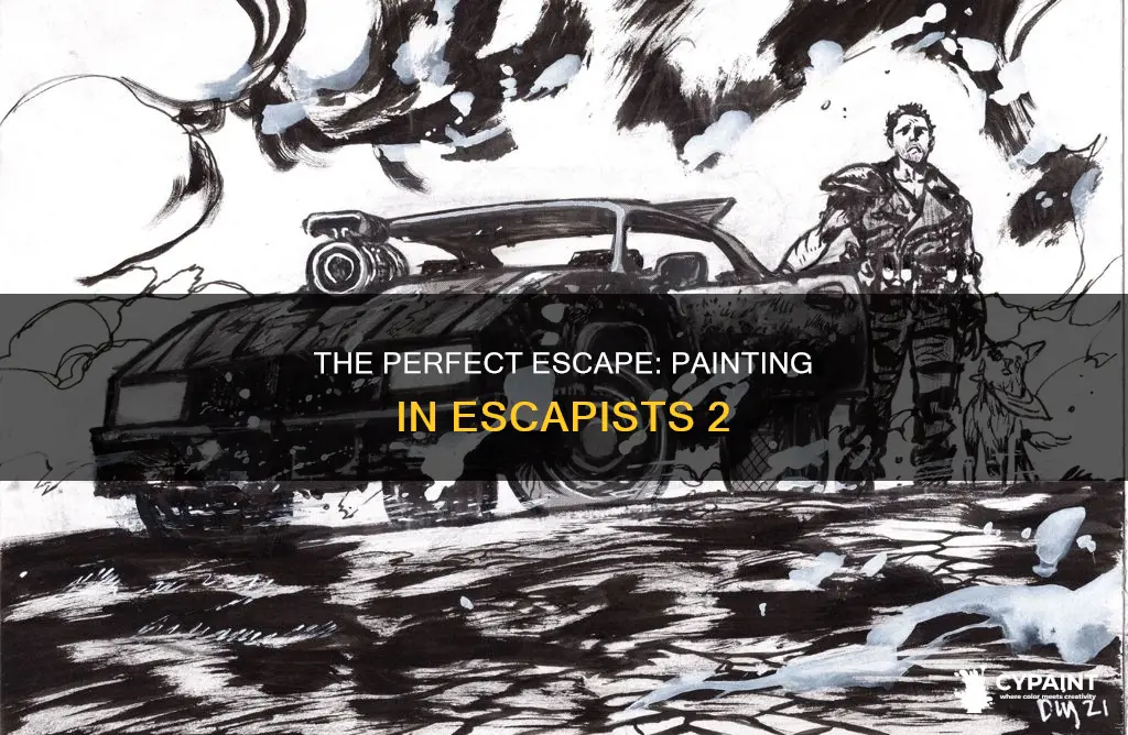 how to do the painting job in escapists 2