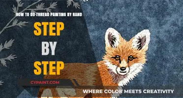 Master Hand-Painted Thread Art: A Step-by-Step Creative Guide