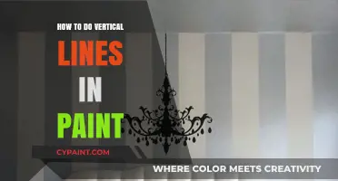 Mastering Vertical Lines in Paint: A Step-by-Step Guide for Beginners