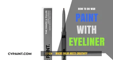 Mastering Bold War Paint Looks Using Just Your Eyeliner