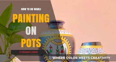 Mastering Warli Art: A Step-by-Step Guide to Painting Pots