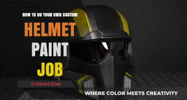 Custom Helmet Paint Job: DIY Guide