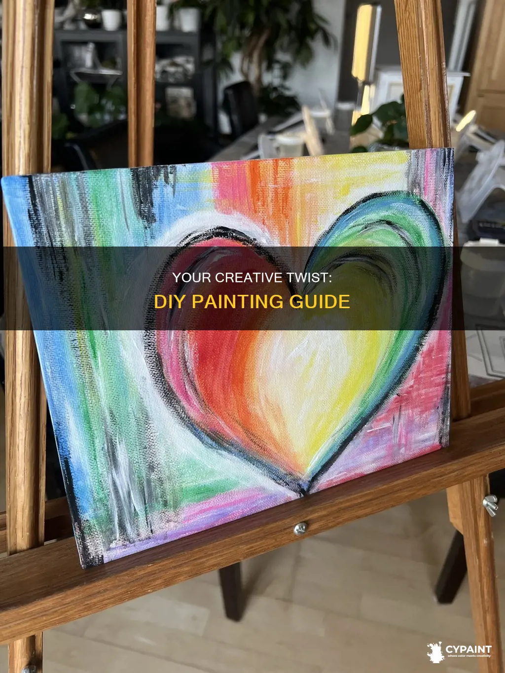 how to do your own painting with a twist