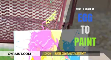 Master the Art: Draining Eggs for Beautiful Painted Creations