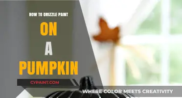 Creative Pumpkin Decor: Mastering the Art of Paint Drizzling Techniques