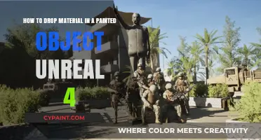 Mastering Material Dropping in Painted Objects Unreal Engine 4