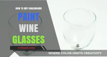 DIY Chalkboard Paint Wine Glasses: Easy Drying Tips and Tricks