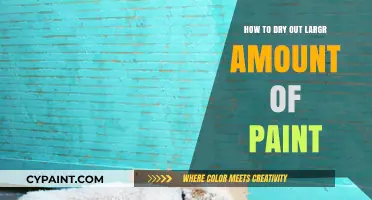 Efficient Methods to Dry Large Quantities of Paint Quickly and Safely