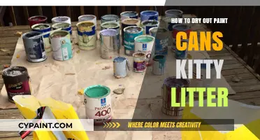 Eco-Friendly Tips: Reusing Kitty Litter to Dry Out Paint Cans