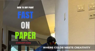 Quick Tips for Rapidly Drying Paint on Paper: A Guide