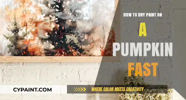Quickly Dry Paint on Pumpkins: Tips for Fast Crafting Success