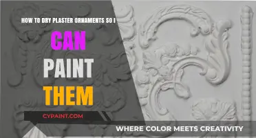 Drying Plaster Ornaments: Tips for Perfect Painting Preparation
