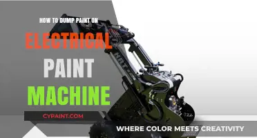 Safely Dumping Paint from Electrical Paint Machines: A Step-by-Step Guide
