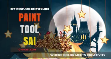 Duplicate Linework Layer in Paint Tool SAI: A Step-by-Step Guide
