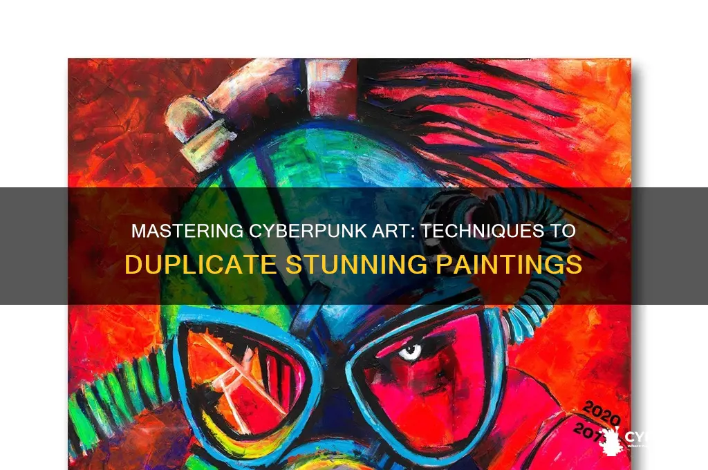 how to duplicate the painting in cyberpunk