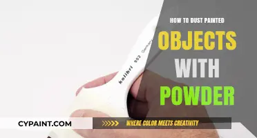 Mastering the Art of Dusting Painted Objects with Powder