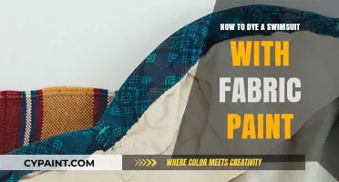 Revamp Your Swimsuit: Easy Fabric Paint Dyeing Tutorial