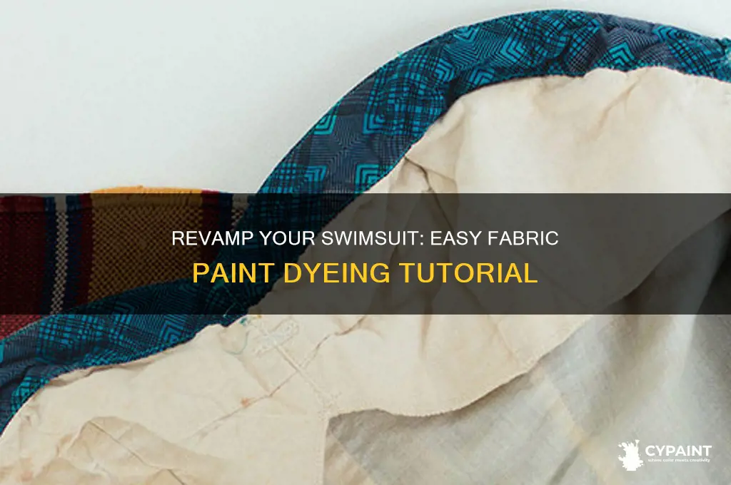 how to dye a swimsuit with fabric paint