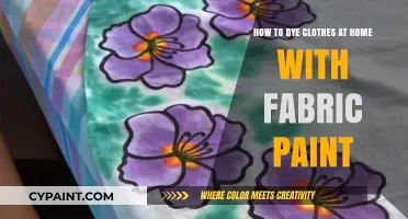 Dyeing Clothes at Home: A Guide to Fabric Paint